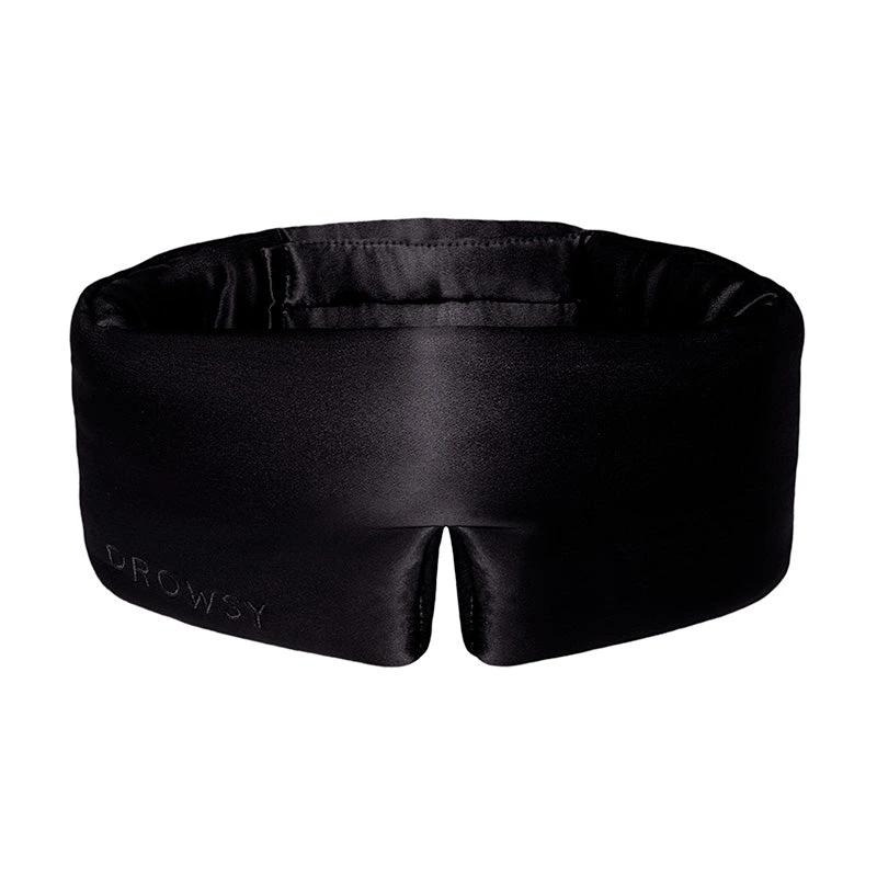 Drowsy Black Jade silk sleep mask