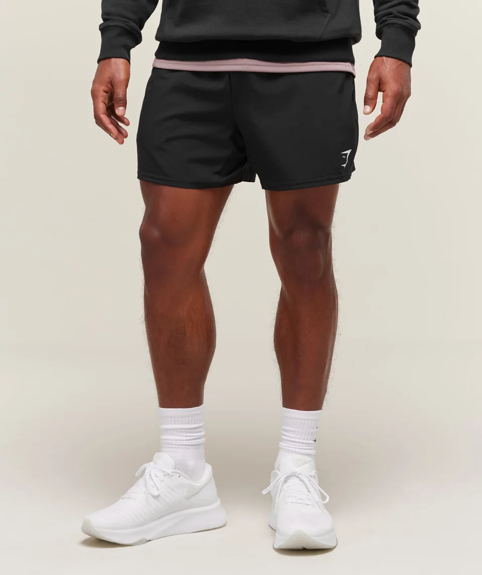 Gymshark Arrival 5" Shorts · Black original product photograph