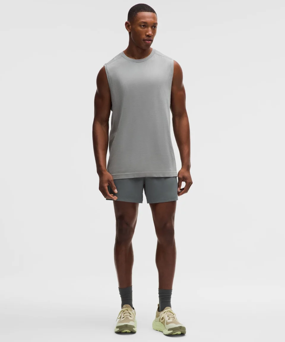 lululemon Pace Breaker Linerless 5″ · Onyx Grey original product photograph