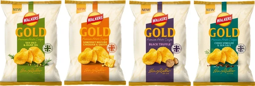 Walkers Gold — Sea Salt & Olive Oil