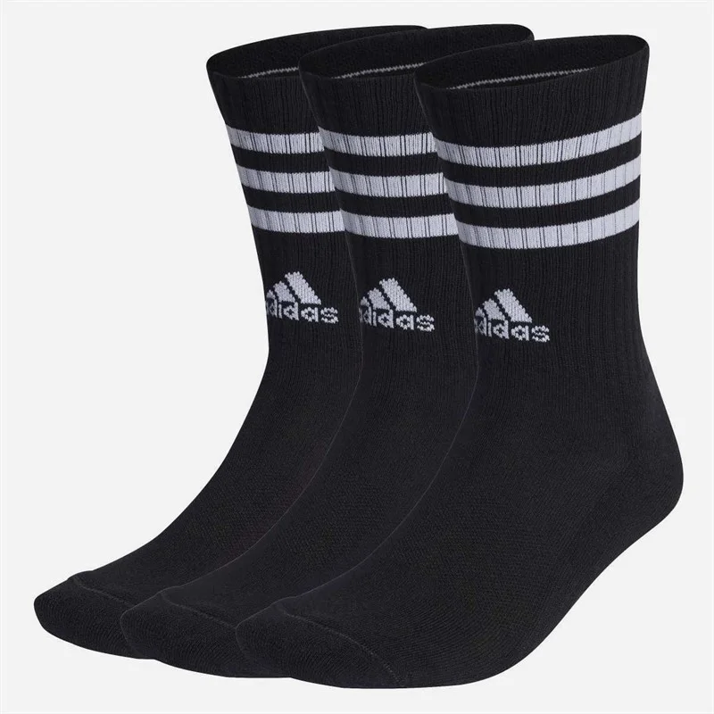 adidas 3-Stripes Sportswear Cushioned Crew, 3 pairs — source product photograph