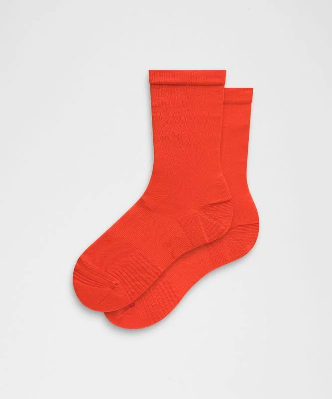 lululemon Power Stride Crew — Spicy Orange — source product photograph
