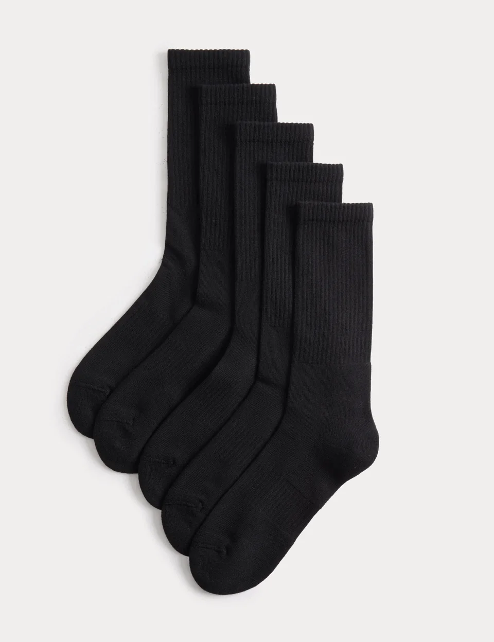 M&S Goodmove Cool & Fresh Cotton Rich Sports Socks, 5 pairs — source product photograph